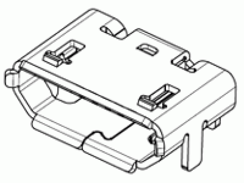 105017-0001 (Micro-USB B Receptacle)