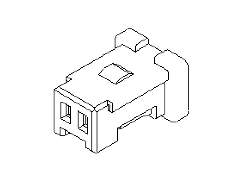 501330-0300 (1.00mm Pitch Pico-Clasp™ Wire-to-Board Female Housing)