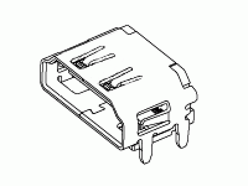 47408-0001 (0.50mm Pitch HDMI* Receptacle)