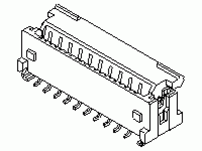 5019515010 (0.50mm Pitch Easy-On™ Type FFC/FPC Connector)