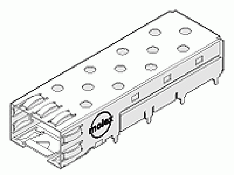 74737-0004 (Small Form-Factor Pluggable (SFP) One Piece Cage)