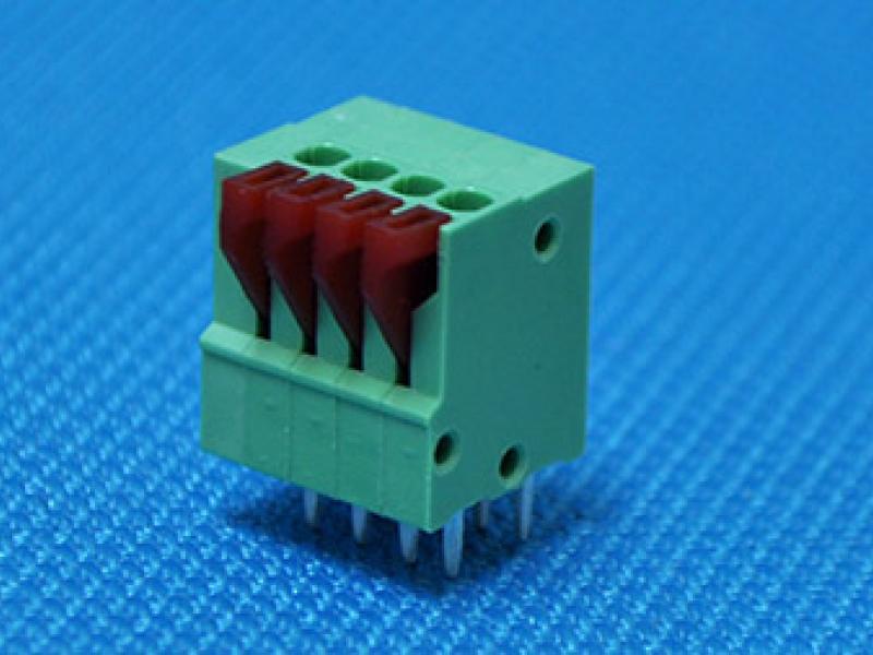 39700-0204 (2.50mm Pitch, Fixed-Mount Push-Button Terminal Block)